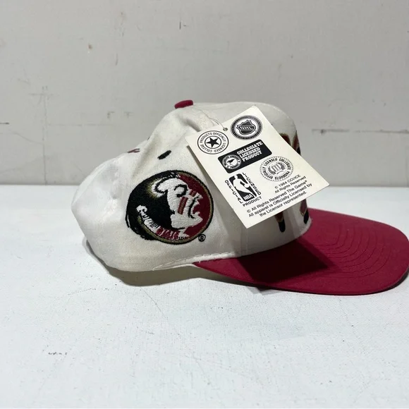 Vintage FSU Seminoles The Game 1984 SnapBack Hat Florida State Seminoles NWT - Picture 3 of 8
